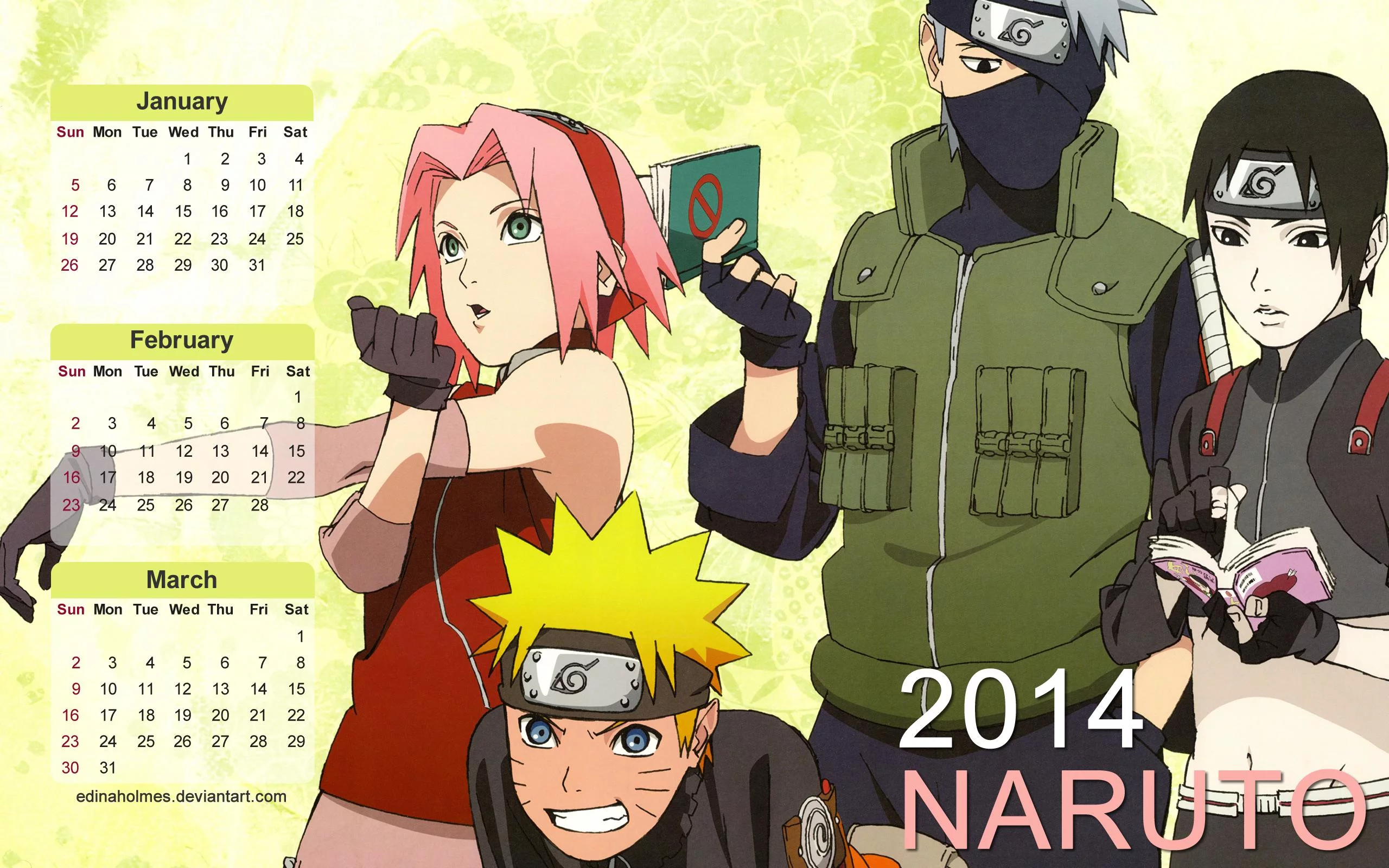 Free Download Naruto Shippuden 2014 Wallpaper Page 840611 (2560 x 1600)