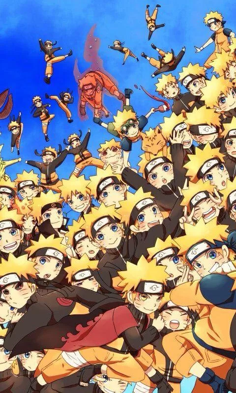 Free Download Naruto Shadow Clone Wallpaper Page 843741 (480 x 800)