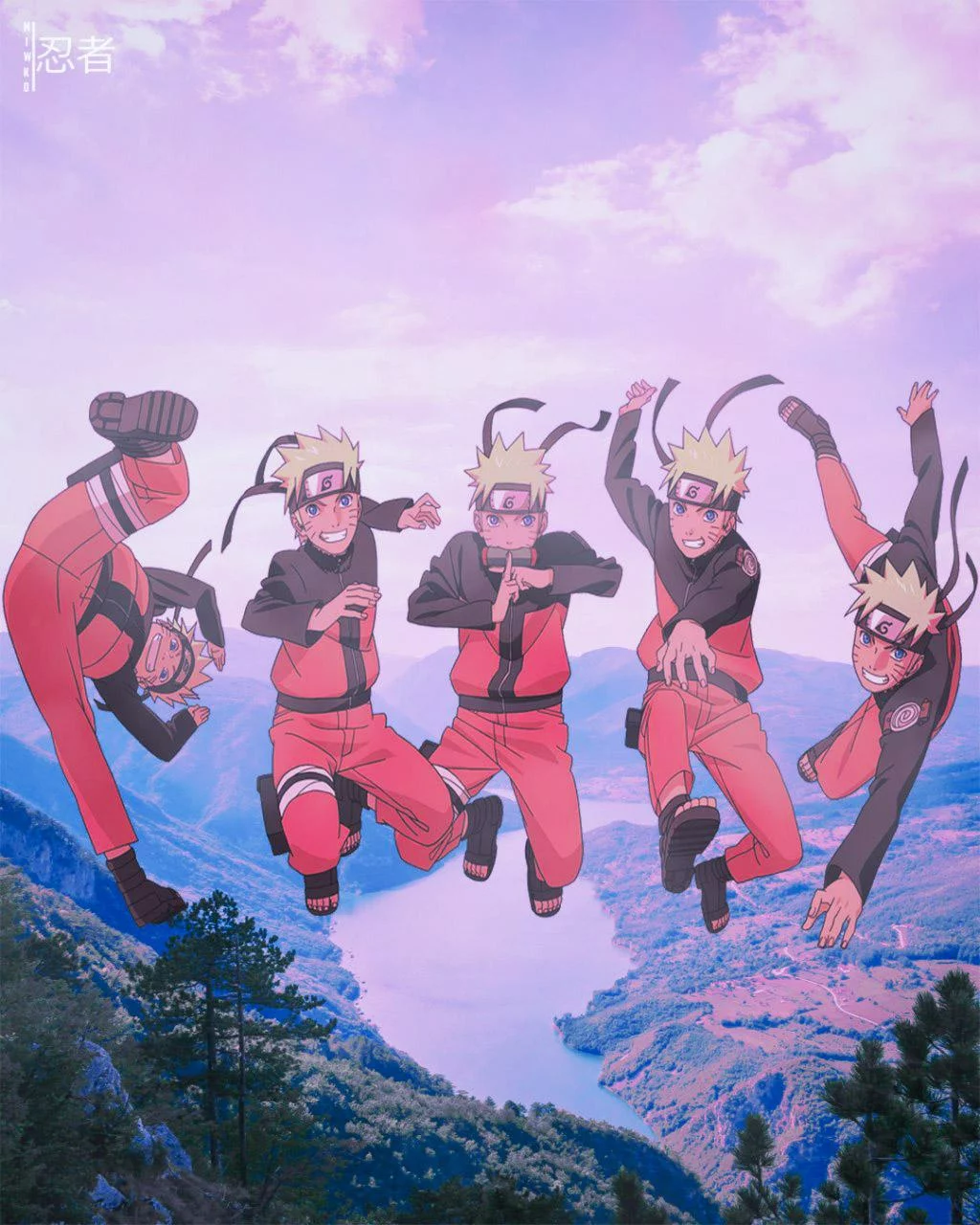 Free Download Naruto Shadow Clone Wallpaper Page 843742 (1024 x 1280)