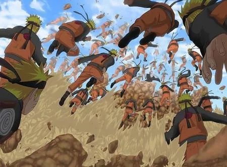 Free Download Naruto Shadow Clone Wallpaper Page 843766 (450 x 331)