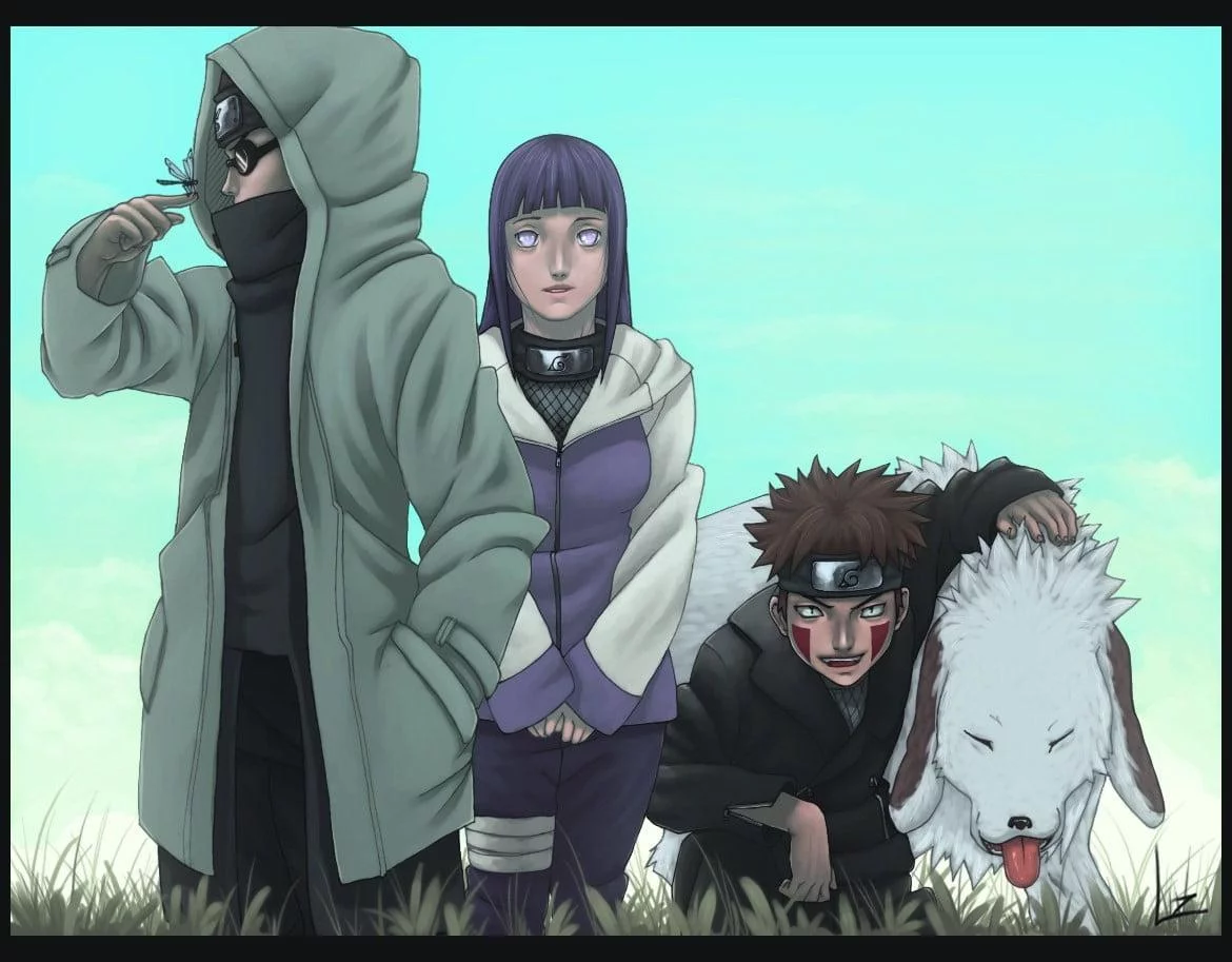 Free Download Naruto Shippuden Hinata Kiba Shino Wallpaper Page 844193 (1170 x 913)