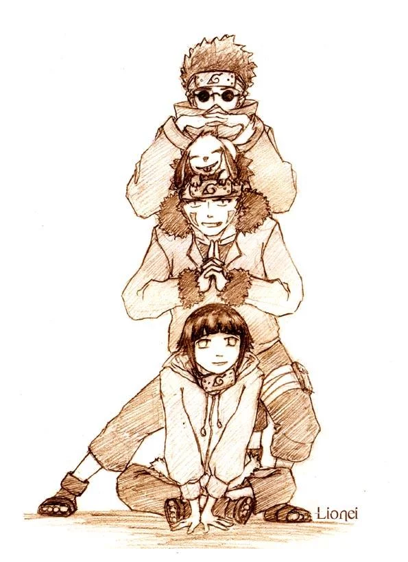 Free Download Naruto Shippuden Hinata Kiba Shino Wallpaper Page 844248 (595 x 819)