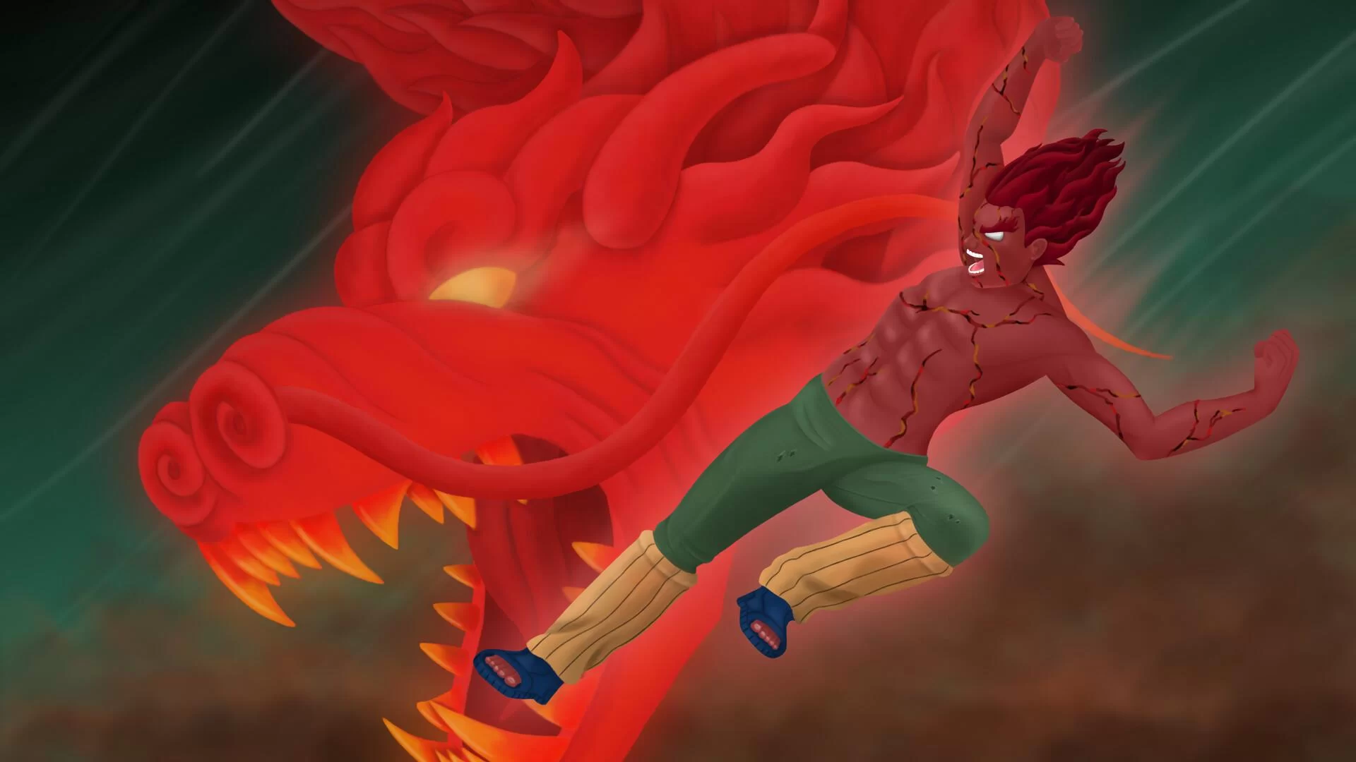 Free Download Naruto Night Guy Wallpaper Page 846428 (1920 x 1080)