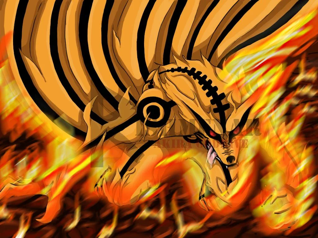Free Download Naruto Nine Tails Wallpaper Download Page 849448 (1024 x 768)