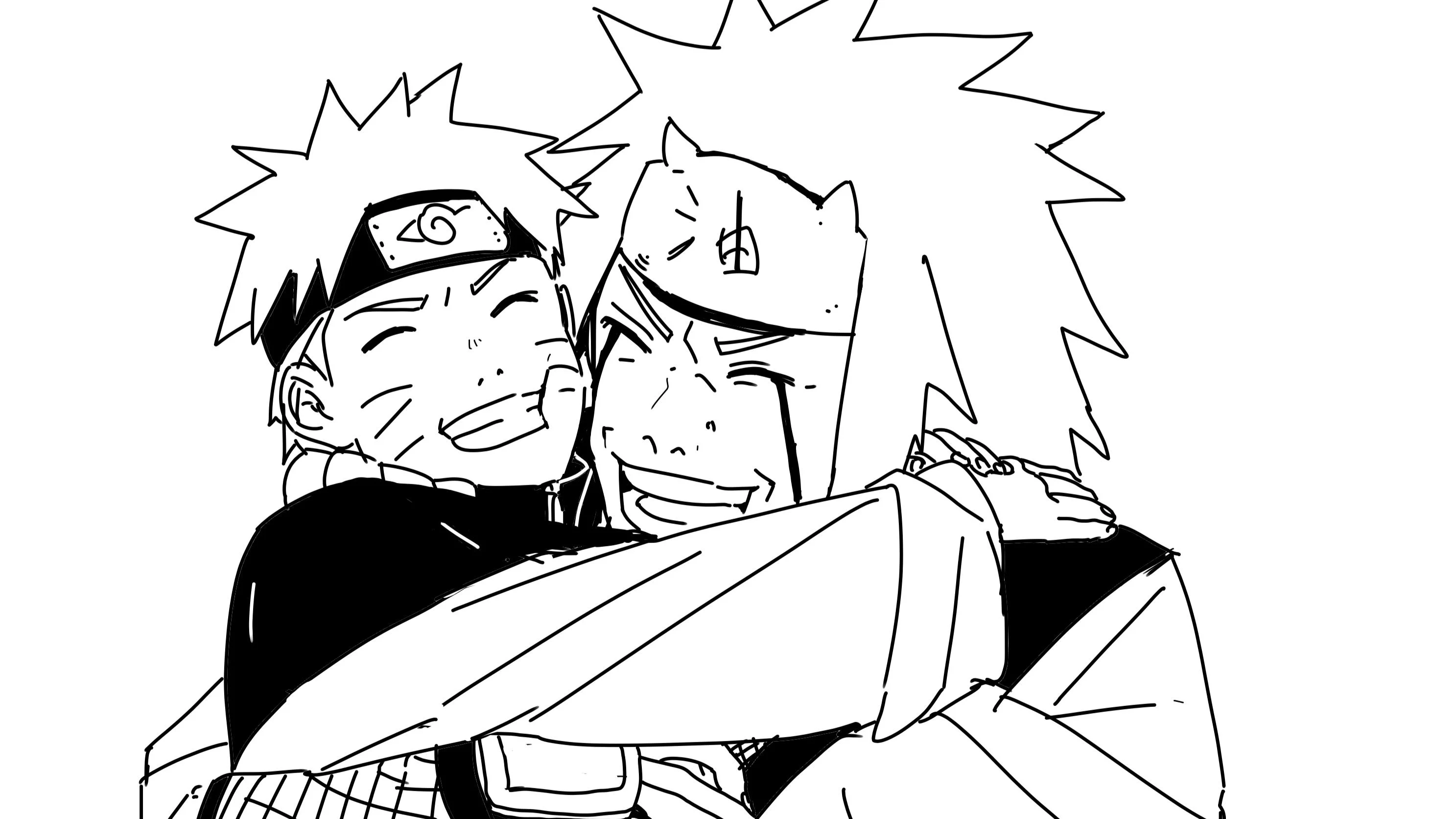Free Download Naruto Shippuden Black And White Wallpaper Page 849707 (2974 x 1673)