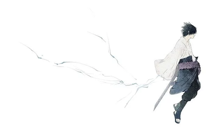 Free Download Naruto Shippuden Black And White Wallpaper Page 849712 (728 x 455)