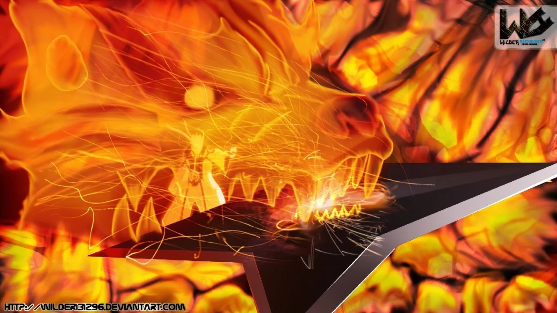 Free Download Naruto Shippuden Bijuu Mode Wallpaper Hd Page 853072 (1920 x 1080)