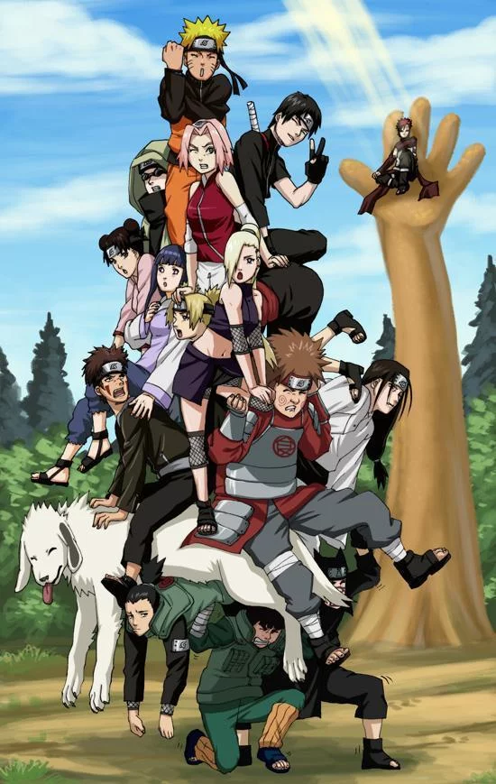Free Download Naruto Shippuden Group Wallpaper Page 853126 (550 x 869)