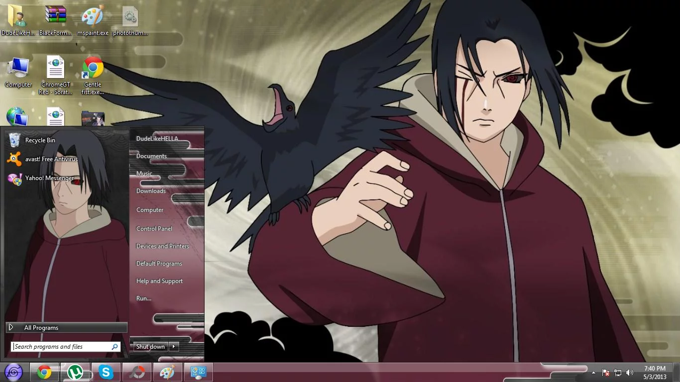 Free Download Naruto Shippuden Wallpaper Windows 7 Page 85472 (1366 x 768)