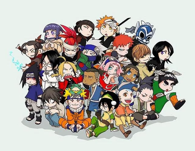 Free Download Anime Collage Avatar Dbz Naruto Bleach Deathnot Wallpaper Page 85571 (640 x 496)
