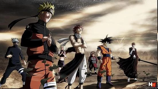Free Download Anime Collage Avatar Dbz Naruto Bleach Deathnot Wallpaper Page 85590 (551 x 310)