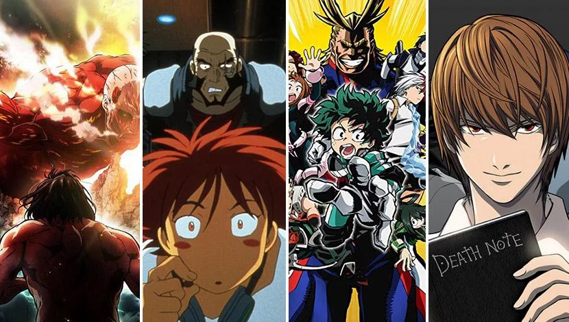 Free Download Anime Collage Avatar Dbz Naruto Bleach Deathnot Wallpaper Page 85591 (830 x 470)
