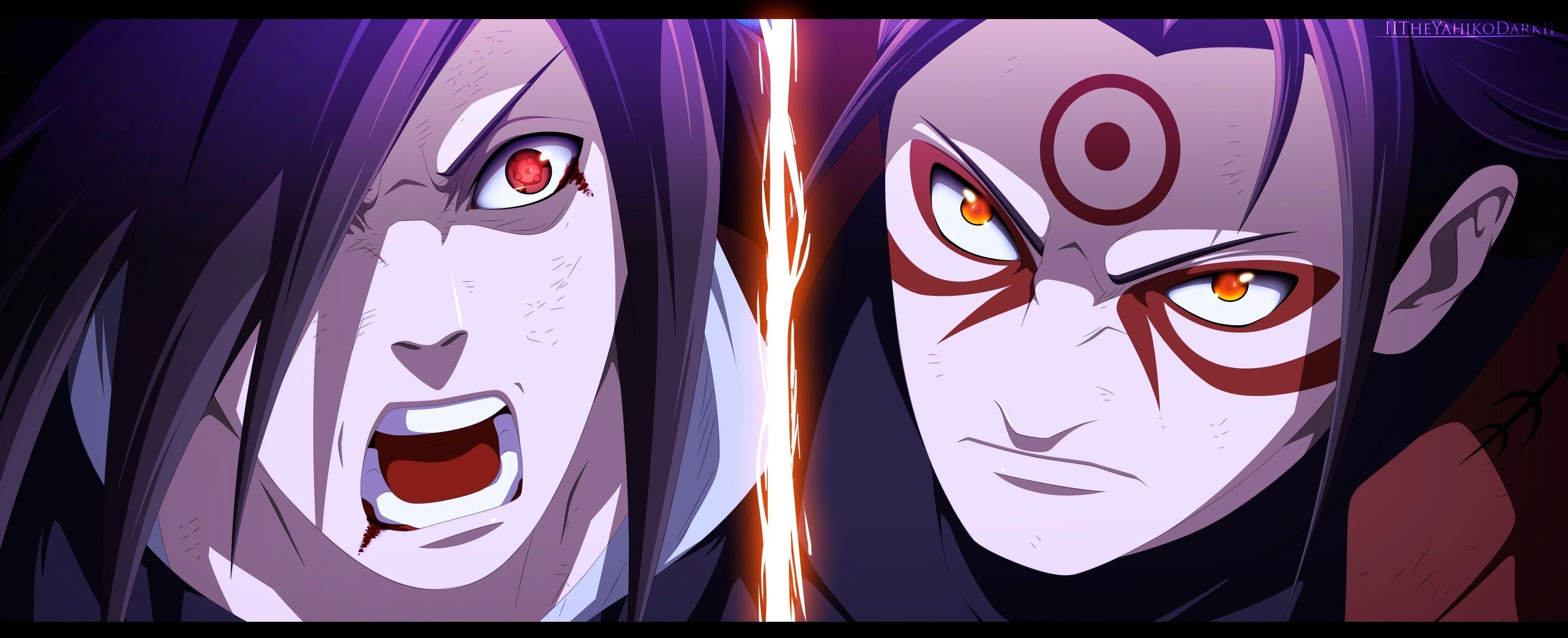 Free Download Naruto Shippuden Dual Monitor Wallpaper Page 855912 (3860 x 1572)