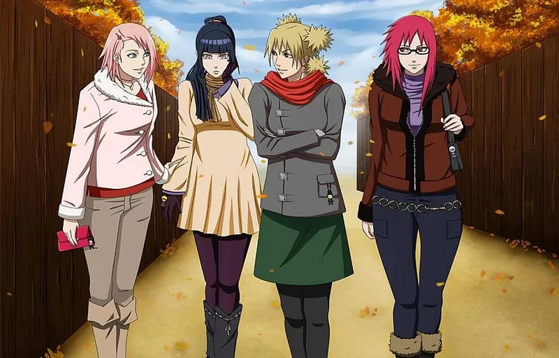 Free Download Naruto Shippuden Females Wallpaper Page 856079 (800 x 512)
