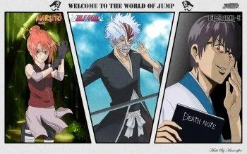 Free Download Anime Collage Avatar Dbz Naruto Bleach Deathnot Wallpaper Page 85618 (350 x 219)
