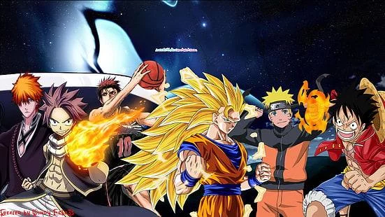 Free Download Anime Collage Avatar Dbz Naruto Bleach Deathnot Wallpaper Page 85626 (551 x 310)