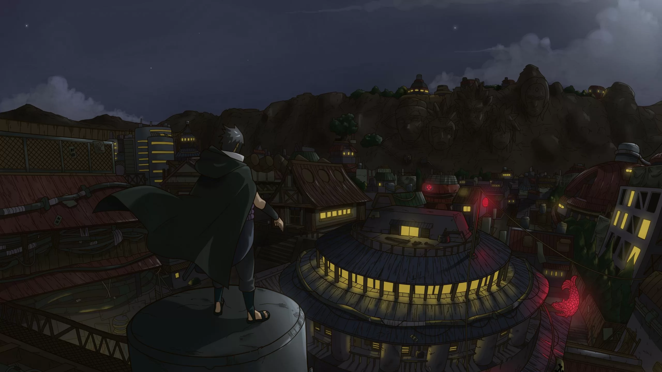 Free Download Naruto Night Guy Desktop Wallpaper Hd Page 859536 (2560 x 1440)