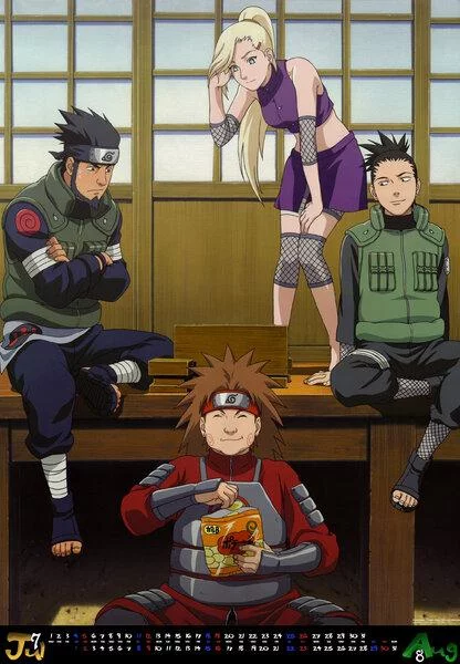 Free Download Naruto Shippuden Ino Choji Wallpaper Page 866649 (416 x 600)