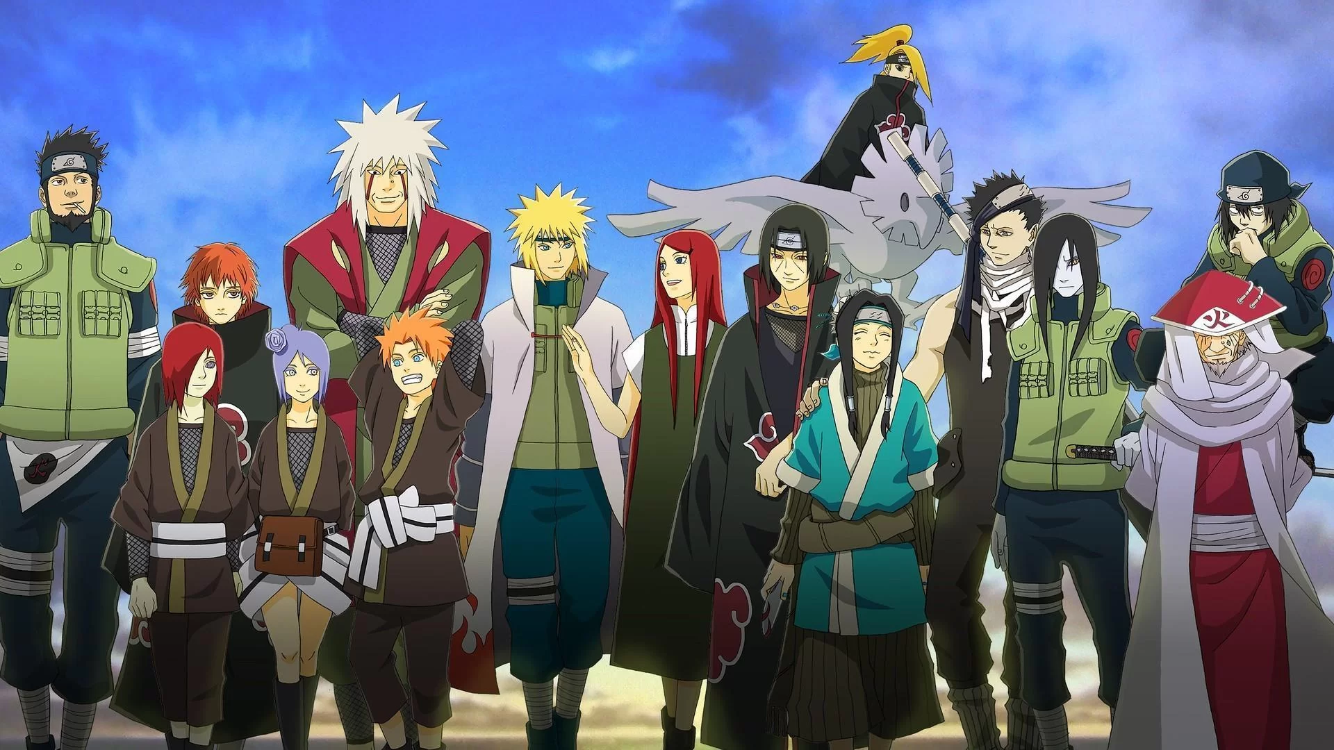 Free Download Naruto Shippuden Hokage Wallpaper Page 866729 (1920 x 1080)