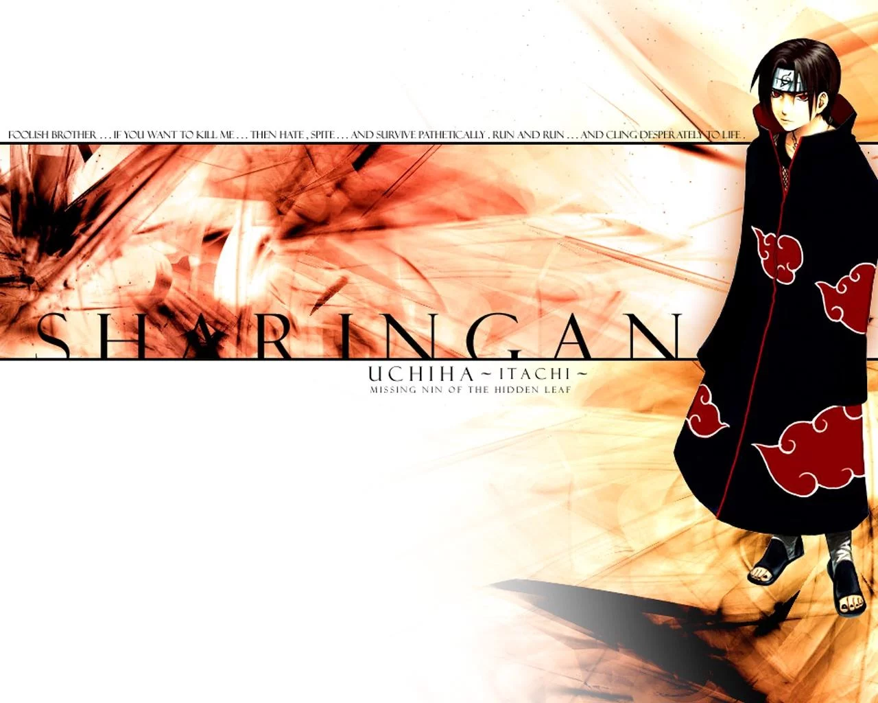 Free Download Naruto Shippuden Wallpaper Itachi Brothers Page 867765 (1280 x 1024)
