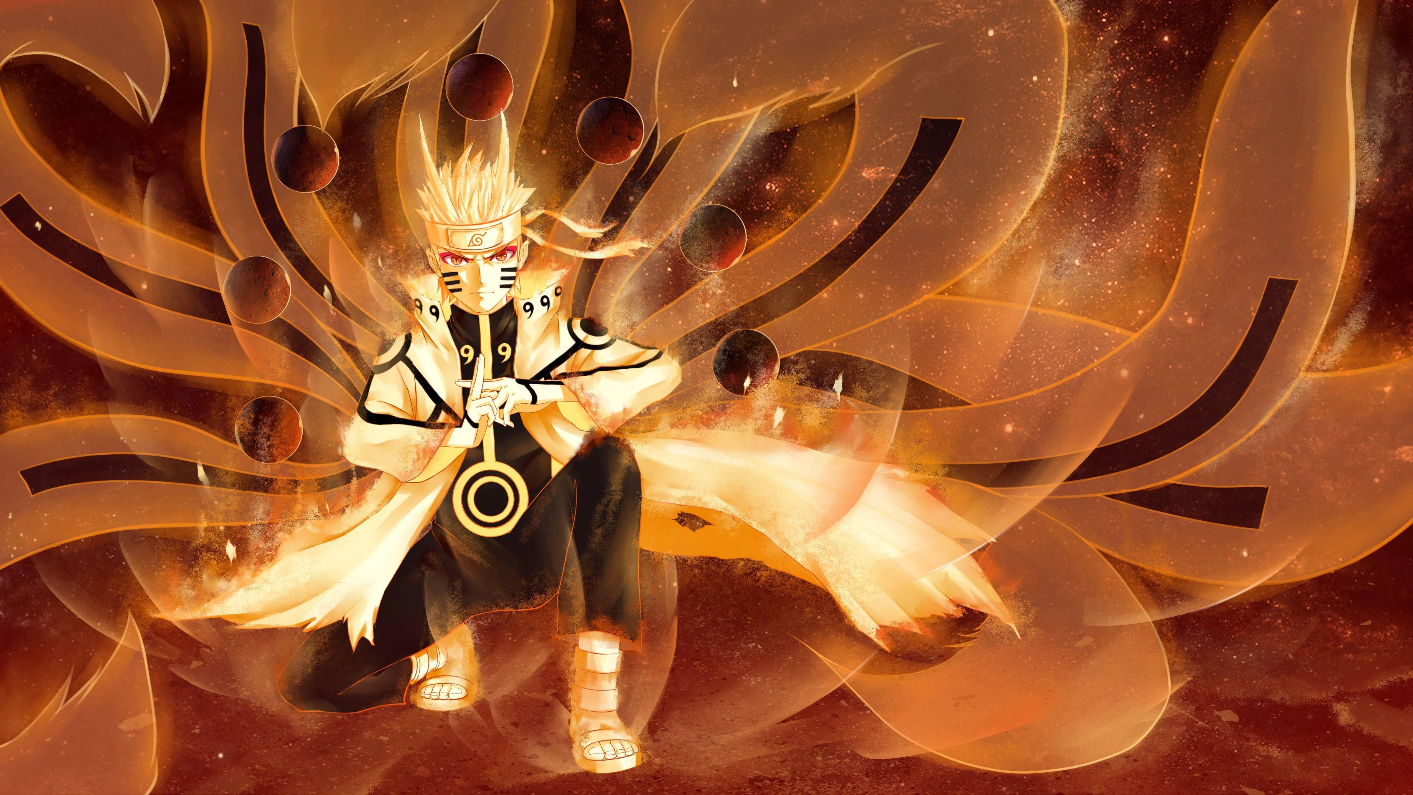 Free Download Naruto Shippuden Gold Mode Wallpaper Page 868041 (4800 x 2700)