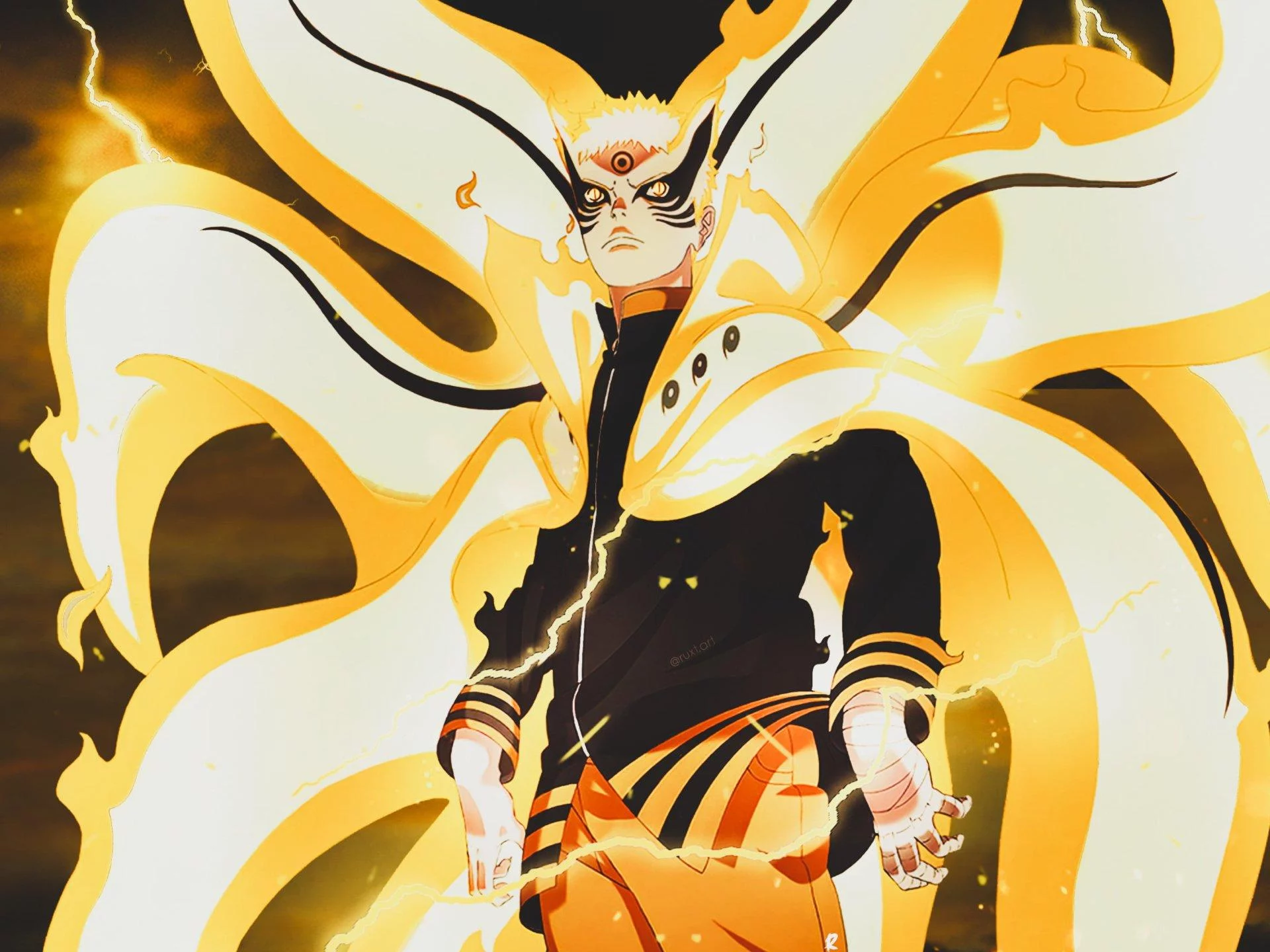 Free Download Naruto Shippuden Gold Mode Wallpaper Page 868042 (1920 x 1440)