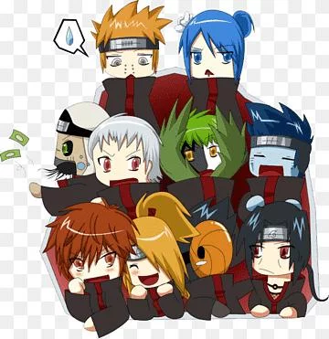 Free Download Naruto Shippuden Akatsuki Chibi Wallpaper Page 870439 (360 x 371)
