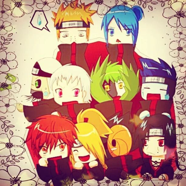 Free Download Naruto Shippuden Akatsuki Chibi Wallpaper Page 870452 (612 x 612)
