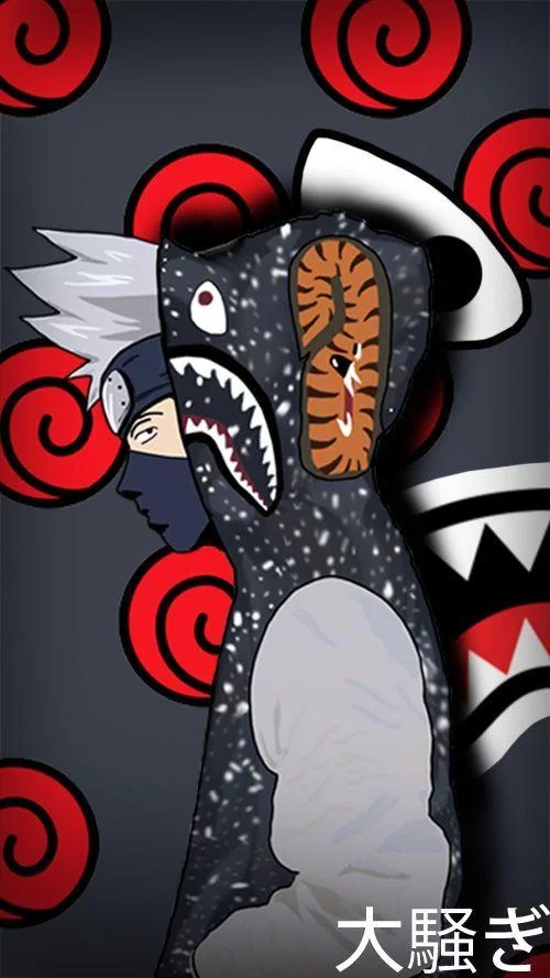 Free Download Naruto Shippuden Kakashi Iphone Wallpaper Page 875216 (500 x 889)