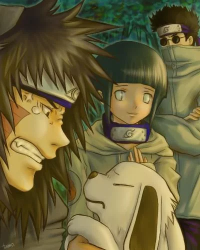 Free Download Naruto Shippuden Hinata Kiba Shino Wallpaper Page 879079 (400 x 500)