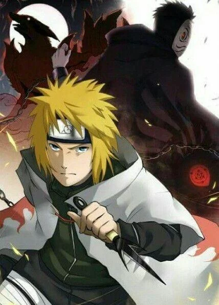 Free Download Naruto Shippuden Minato Vs Tobi Wallpaper Page 886295 (428 x 594)