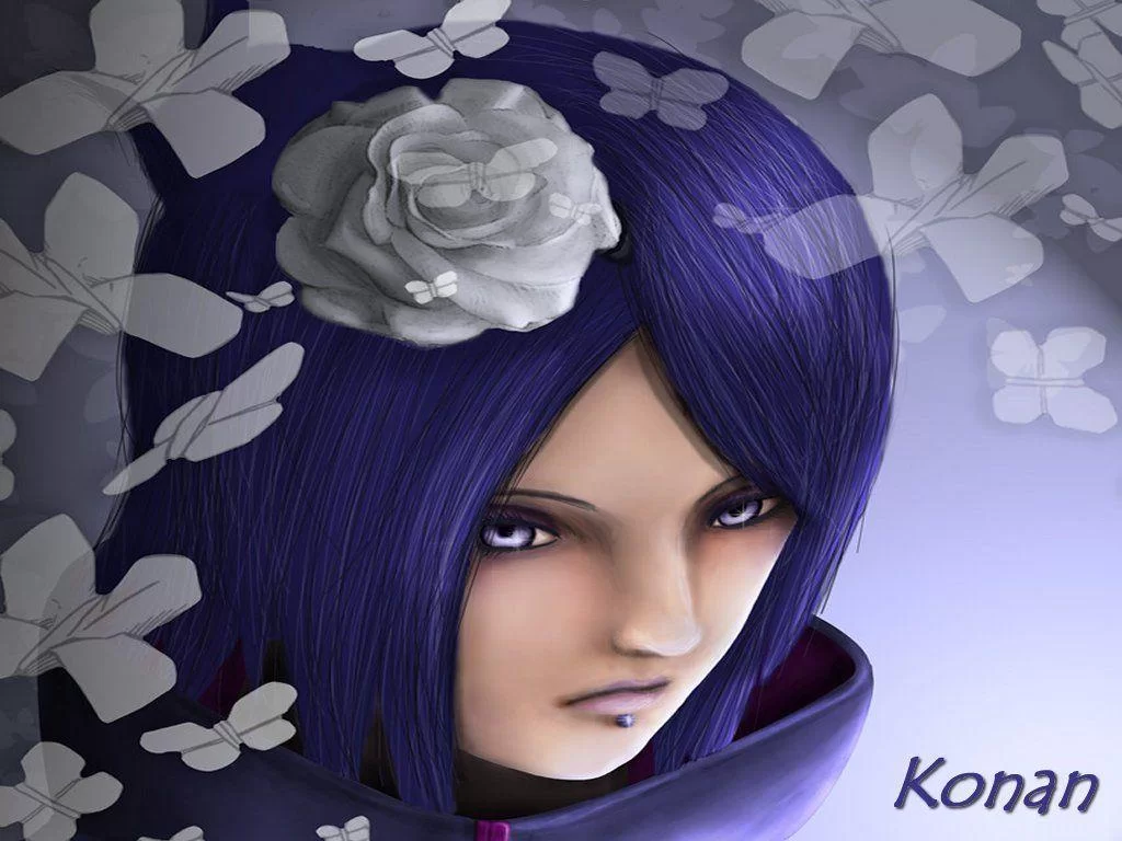 Free Download Naruto Shippuden Konan Hd Wallpaper Page 892438 (1024 x 768)