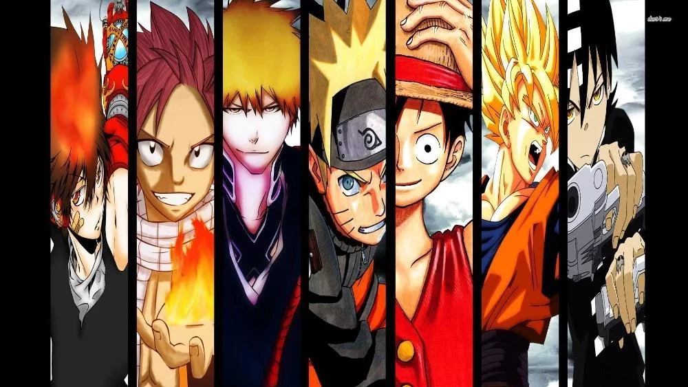 Free Download Drqgon Bqll Naruto And One Piece Wall Paper Wallpaper Page 89259 (1000 x 563)