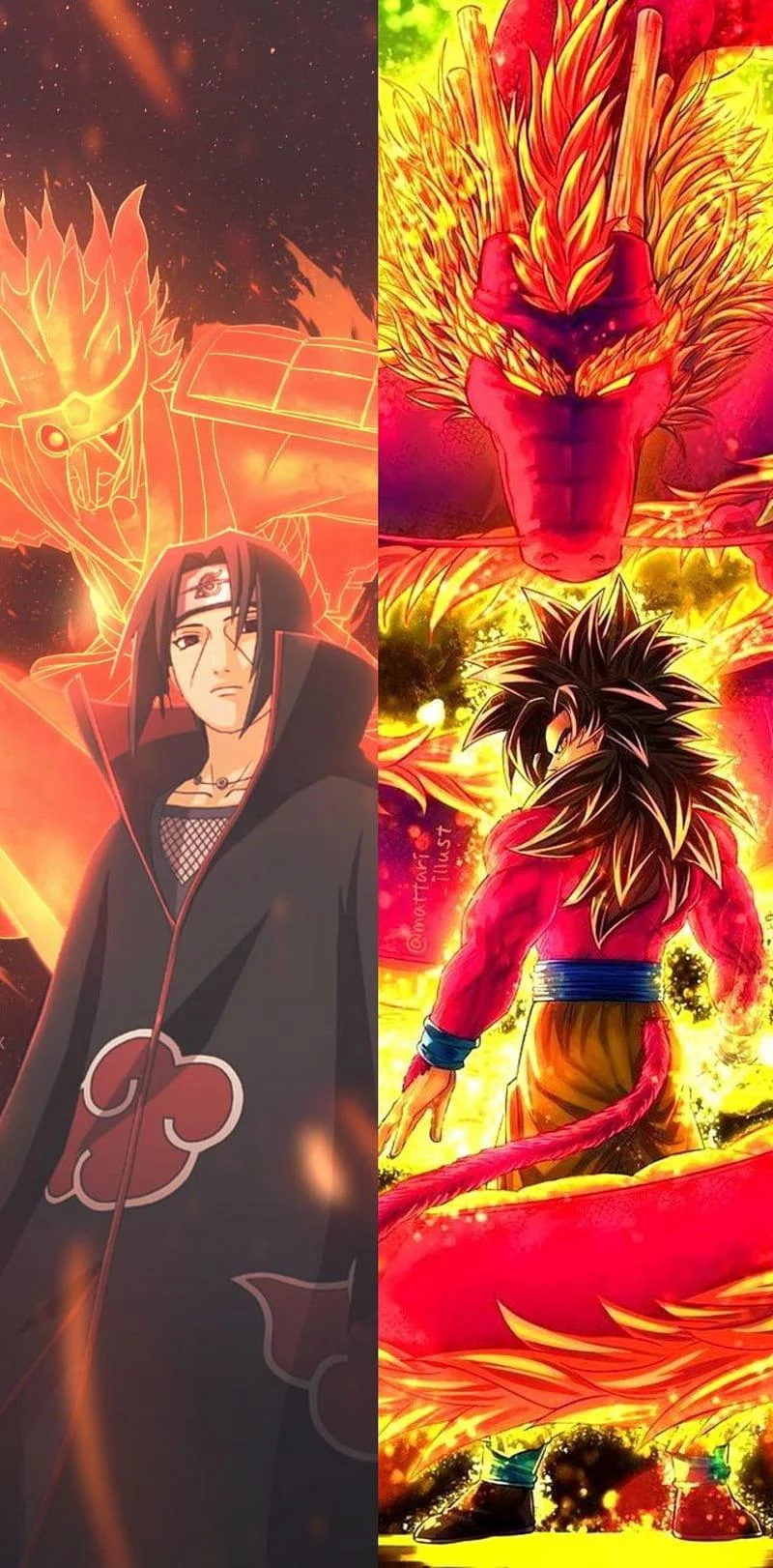 Free Download Naruto And Goku Wallpaper Iphone Page 89279 (800 x 1622)