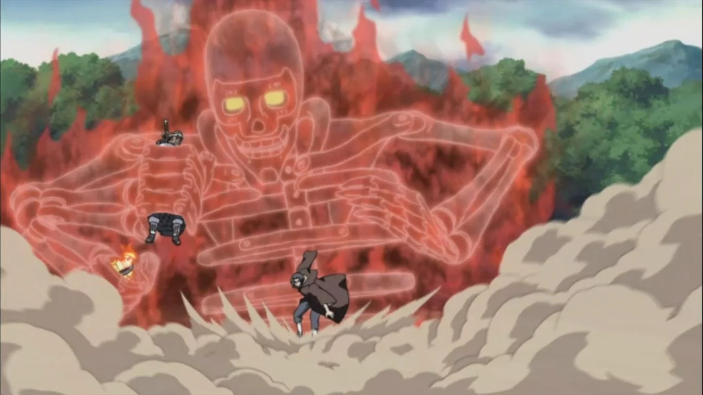 Free Download Naruto Shippuden Itachi Susano Carton Wallpaper Page 897508 (1366 x 768)