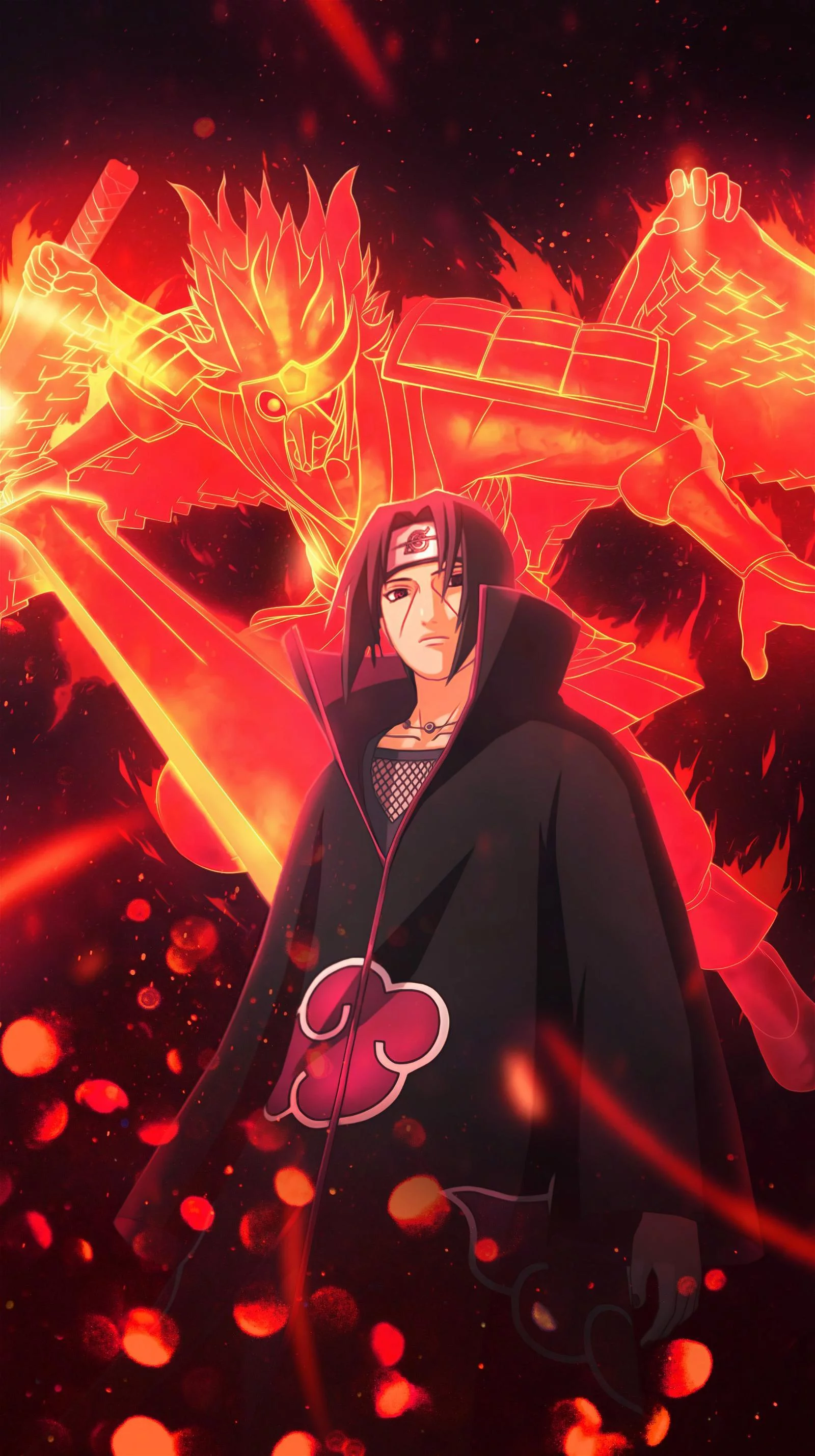 Free Download Naruto Shippuden Itachi Susano Carton Wallpaper Page 897535 (1600 x 2859)
