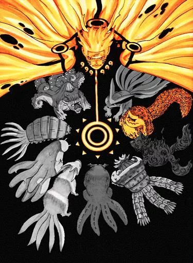 Free Download Naruto Shippuden Nine Tailed Sage Mode Wallpaper Page 913308 (375 x 512)