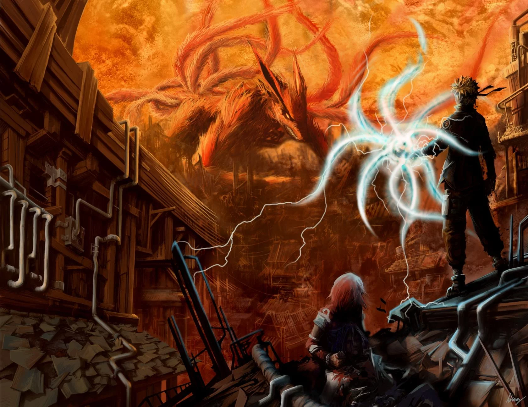 Free Download Nine Tailed Fox Naruto Hd Wallpapers Page 913341 (1680 x 1295)