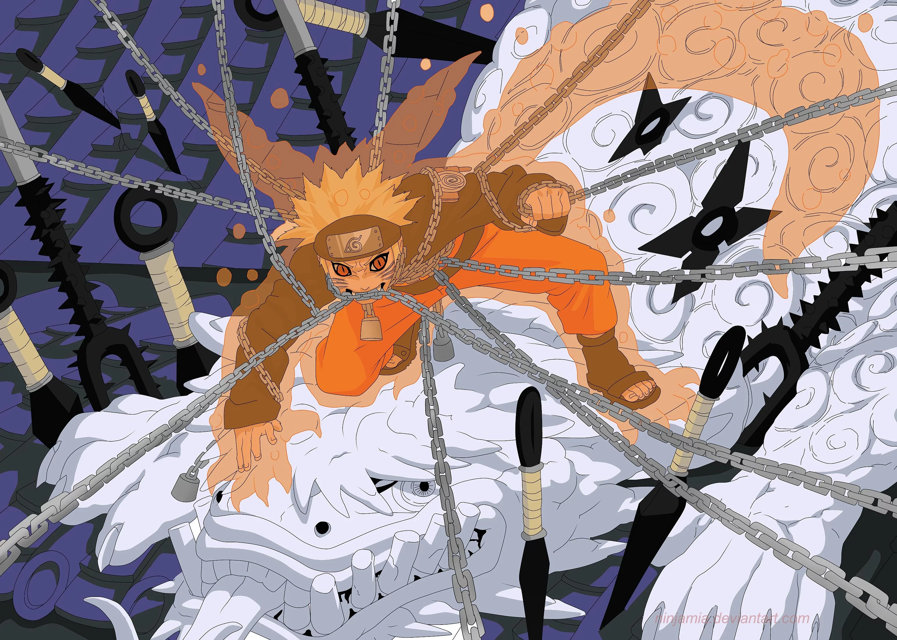 Free Download Naruto With Kunai Wallpaper Page 913344 (3084 x 2200)