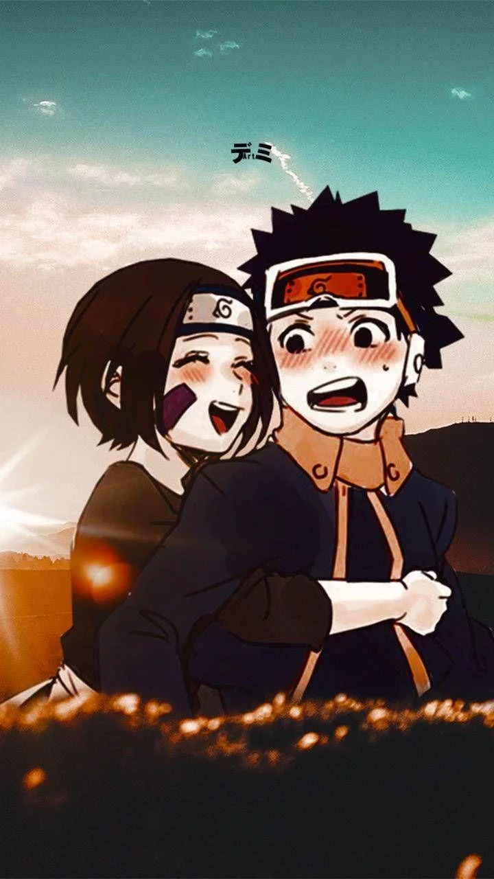Free Download Naruto Shippuden Obito And Rin Wallpaper Page 913528 (720 x 1280)