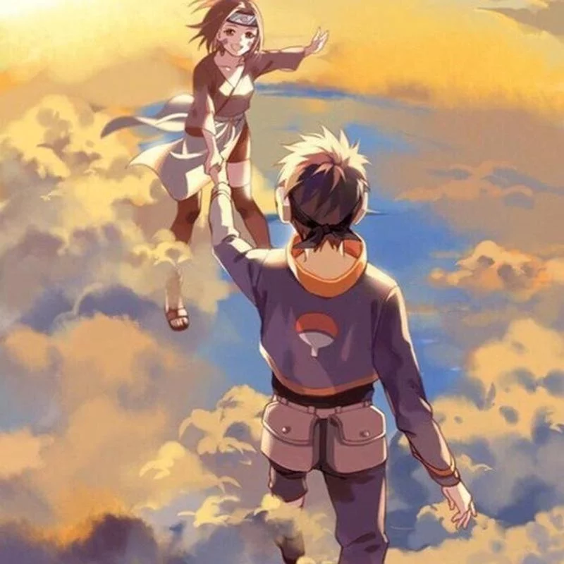 Free Download Naruto Shippuden Obito And Rin Wallpaper Page 913570 (800 x 800)