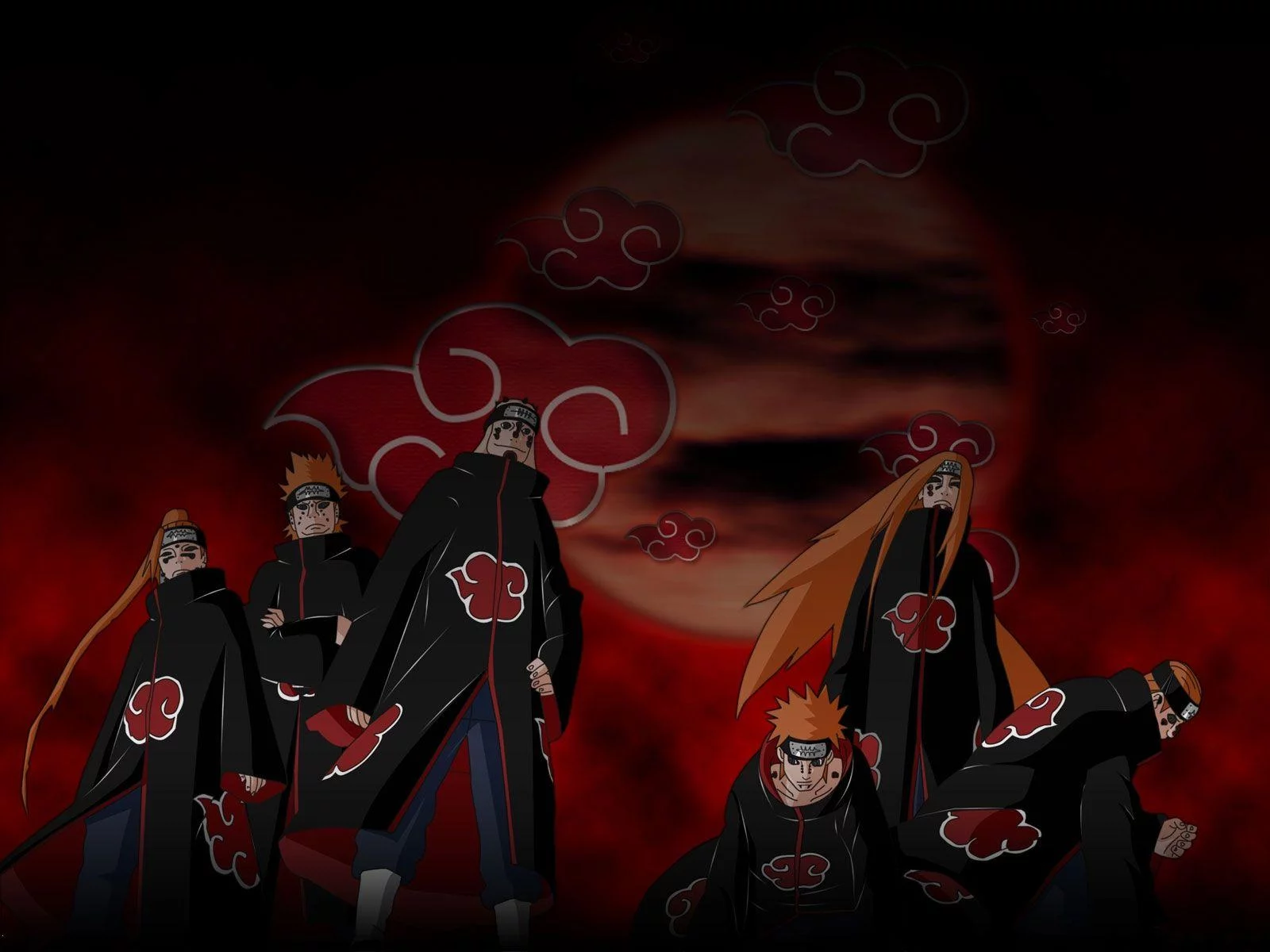 Free Download Anime Wallpapers Naruto Akatsuki Picture Page 91560 (1600 x 1200)