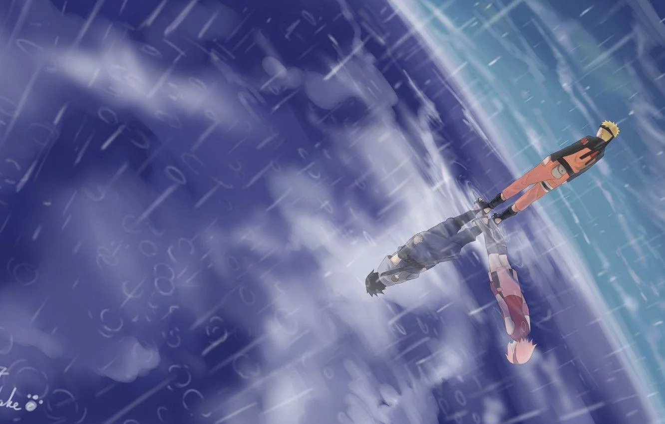 Free Download Naruto Shippuden Rain Wallpaper Page 935090 (1332 x 850)