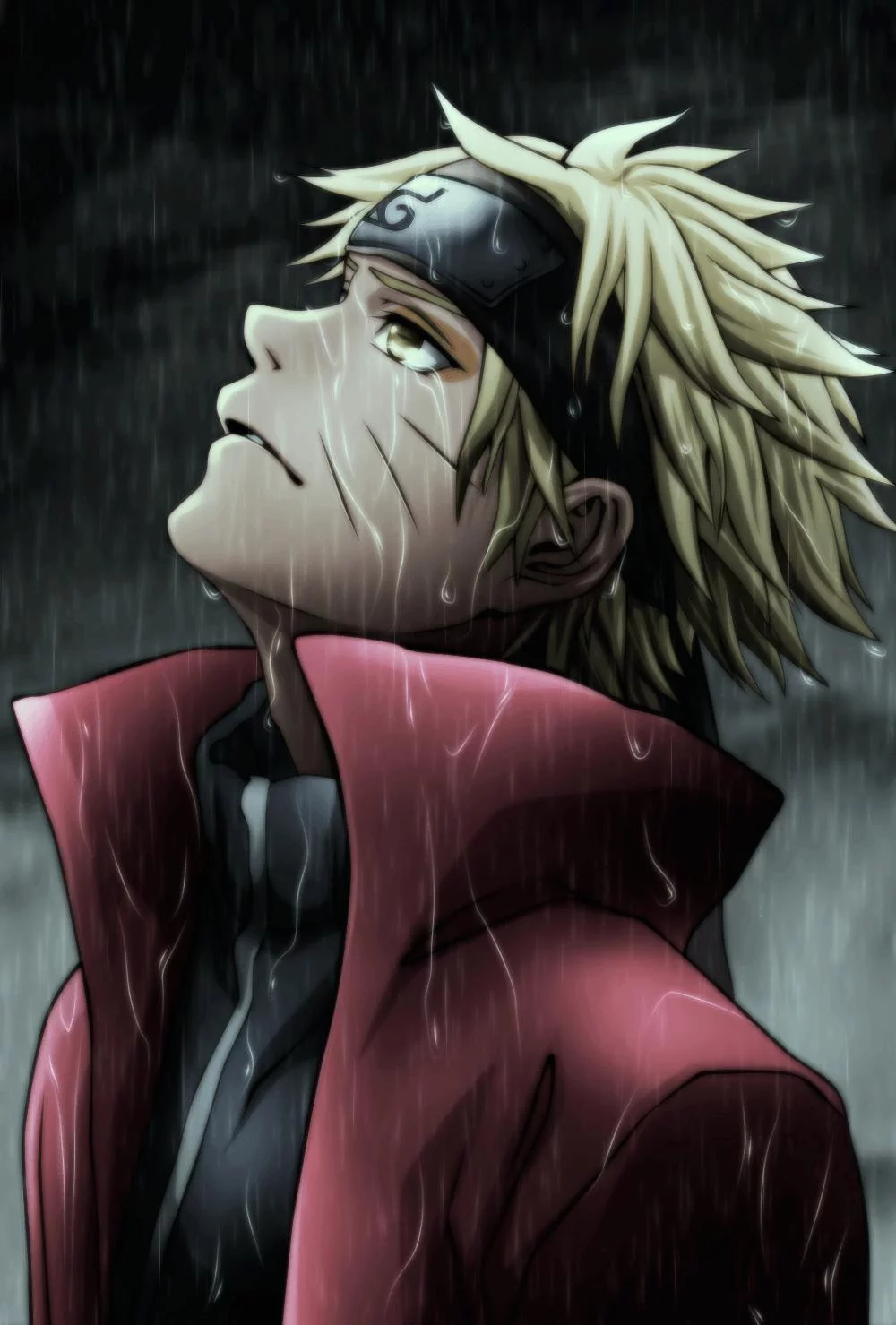 Free Download Naruto Shippuden Rain Wallpaper Page 935133 (1000 x 1479)
