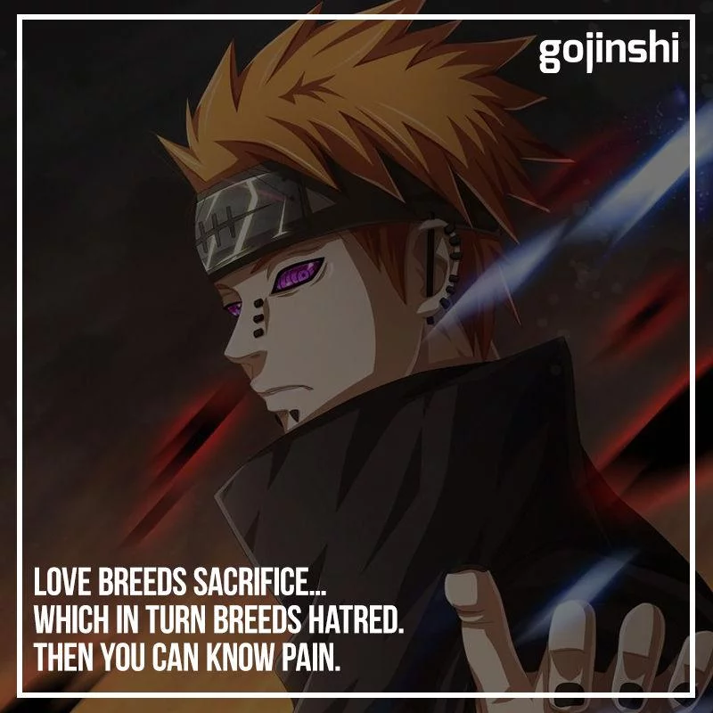 Free Download Naruto Pain Quote Wallpaper Iphone X Page 94440 (800 x 800)
