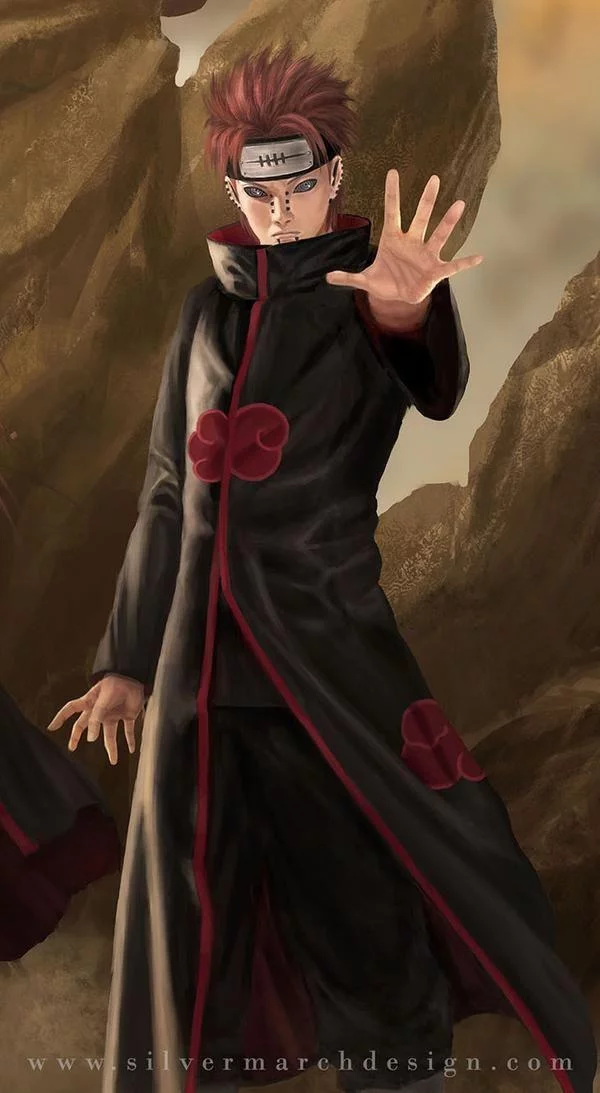 Free Download Badass Naruto Art Wallpaper Pain Page 94725 (600 x 1093)
