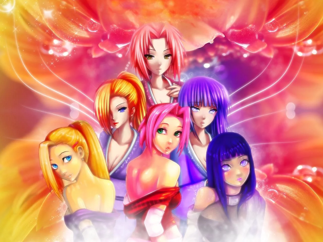 Free Download Naruto Shippuden Sakura And Hinata Swimsuit Wallpaper Page 949578 (1280 x 960)