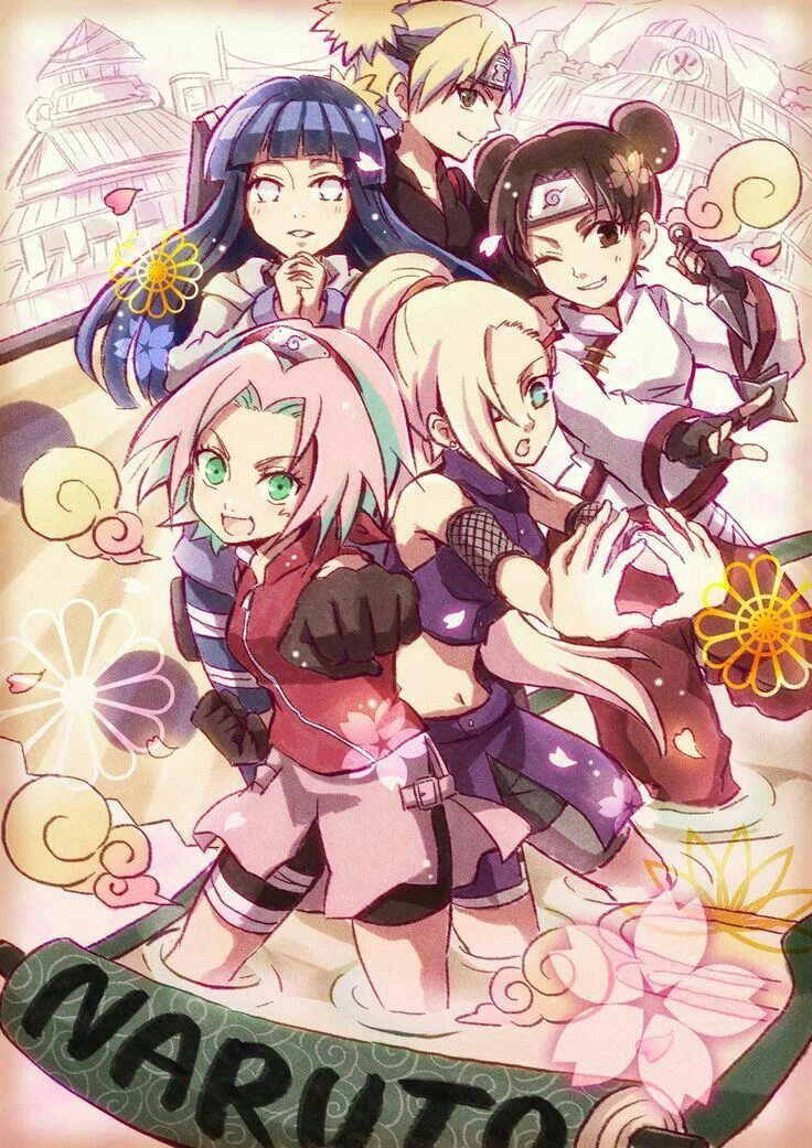 Free Download Naruto Shippuden Sakura And Hinata Wallpaper Page 949626 (736 x 1041)