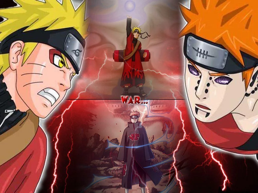 Free Download Kyuubi Naruto Vs Pain Wallpaper Page 9528 (1024 x 768)