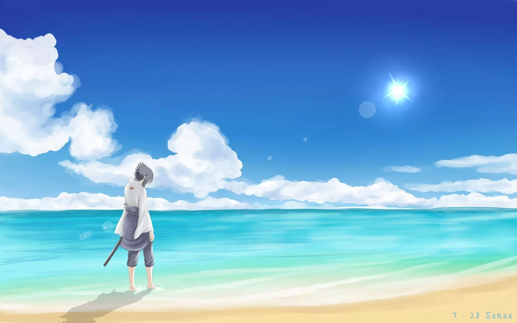 Free Download Beach Anime Wallpaper Naruto Page 95644 (1714 x 1072)